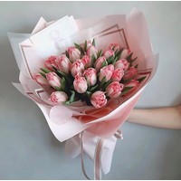 Букет пионовидных тюльпанов «Рене»