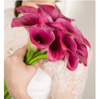 Букет невесты «Розовые Каллы»