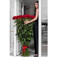 Букет цветов «Метровая роза»