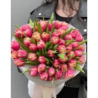 Букет пионовидных тюльпанов «Мила»