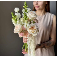 Трендовый букет невесты «Викки» Трендовый букет невесты «Викки»